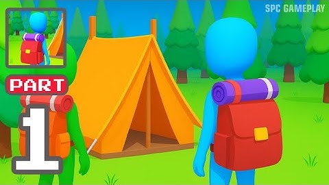 My Camp Land  - Gameplay Walkthrough Part 1 - Tutorial Camping Land (iOS & Android)