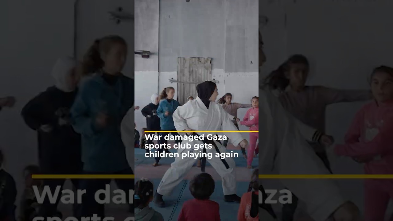 Gaza sports club offers activities despite destruction