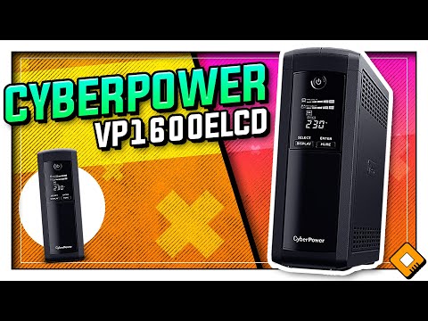 CyberPower VP1600ELCD เครื่องสำรองไฟ  ที่เหมาะสำหรับคนรักคอมพิวเตอร์และอุปกรณ์ IT