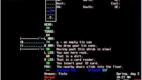 Cataclysm: DDA - Character 2, Part 2: Wising up