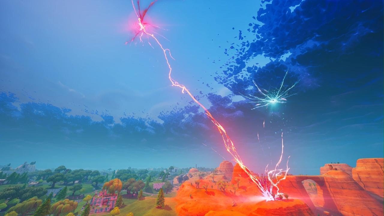 Fortntie Red Rift Fortnite Battle Royale | Fortnite OG Red Cube Rift Event (Stage 1 ...