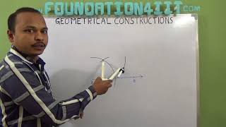 How to construct angle of 30 degree using Compass