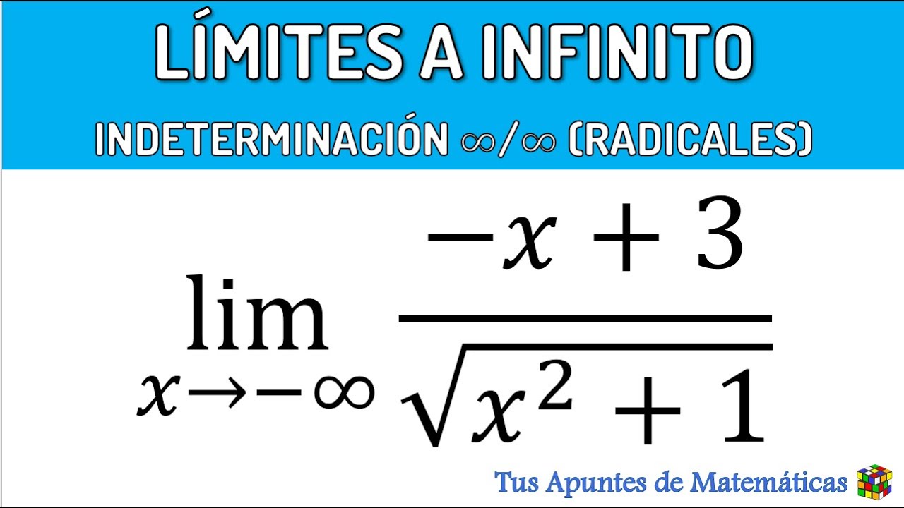Infinito Por Infinito Es Una Indeterminacion