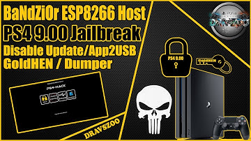 PS4 9.00 Jailbreak ESP8266 BaNdZiOr v1.0 HOST | Testing