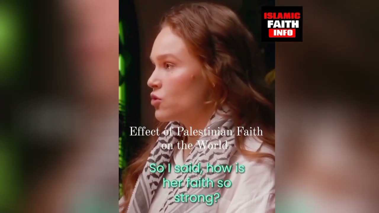 Christine woman read Quran after inspiring P@les!ini@n faith | Christine woman inspired by G@z@