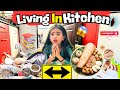 Living in kitchen for 24 hours  24 hours in kitchen  samayranarula challenge 24hourschallenge