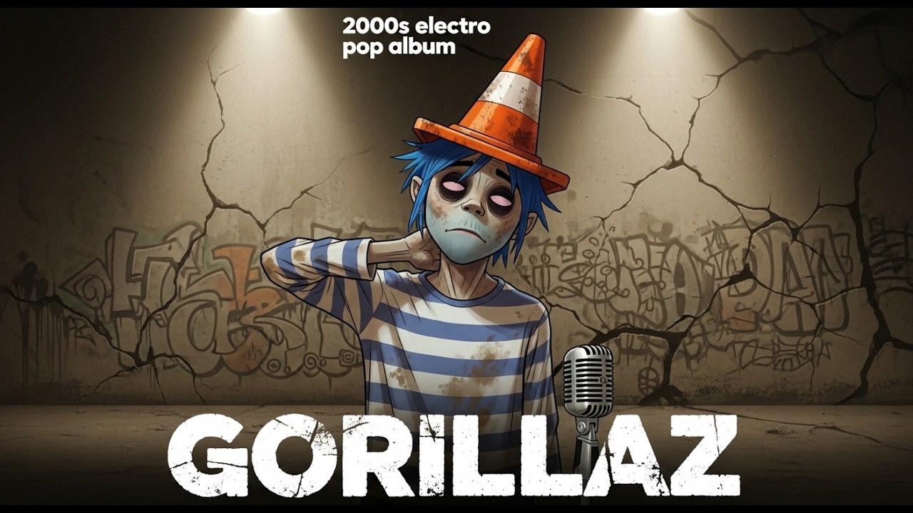 Psycho Pulp Fiction – Gorillaz-Inspired AI Trip-Hop Album | 2000s Electro Pop