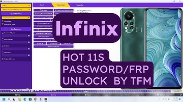 INFINIX HOT 11S (x6812) Frp/Password unlock without test Point.by tfm tool pro.infinix frp remove