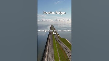 Stop Wasting Willpower: Beat Decision Fatigue 🧠⚡ #facts #millionairemindset