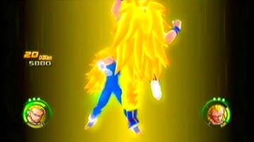 SS3 Goku Vs SS3 Vegeta Dragon Ball Raging Blast 2
