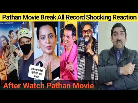 Bollywood Actors Crazy Reaction After Watching Pathan Movie shahrukh khan || Pakistani Reaction