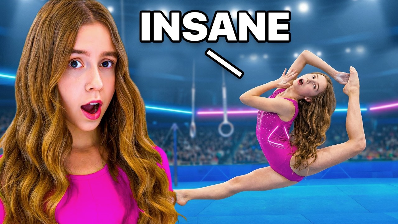 EVERYONE TRIED THIS INSANE GYMNASTICS SKILL | Anna McNulty