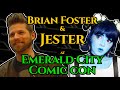 Brian Foster & Jester (Ginny Di) Visit Wyrmwood at ECCC!