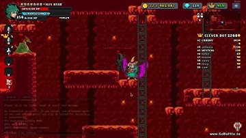 Gobattle -|- King mode lava dungeon