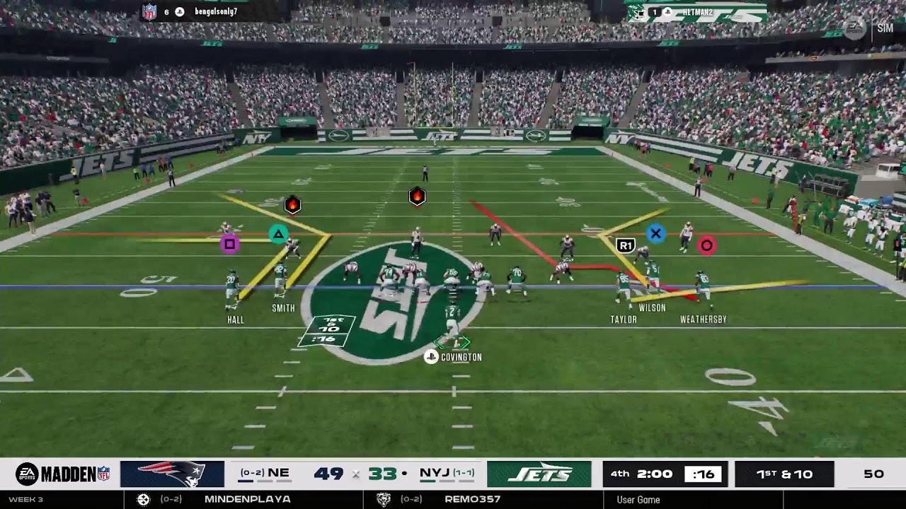 MOF Season 84 Week 3 Patriots @Jets