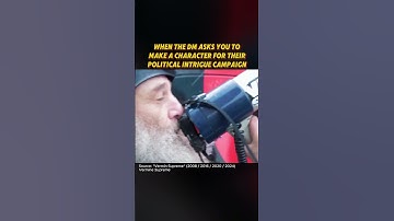 making political campaign character #dnd #dndmemes #dungeonsanddragons #dnd5e #DNDtiktok #TTRPG