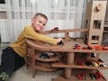 СУПЕР ОГРОМНАЯ ПАРКОВКА С ЛИФТОМ!!! СВОИМИ РУКАМИ ИЗ КАРТОНА! DIY Car track Parking of cardboard