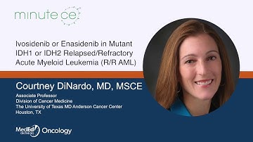 Ivosidenib or Enasidenib in Mutant IDH1 or IDH2 Relapsed/Refractory Acute Myeloid Leukemia (R/R AML)