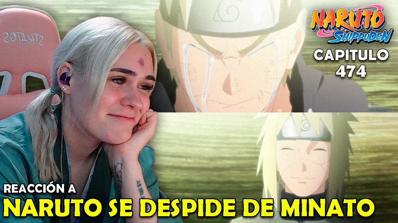 NARUTO SE DESPIDE DE MINATO | REACCIÓN A NARUTO SHIPPUDEN POR PRIMERA VEZ ( 474 )