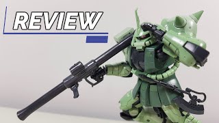 1/144 RG Zaku II Review [It's way better than I was expecting]