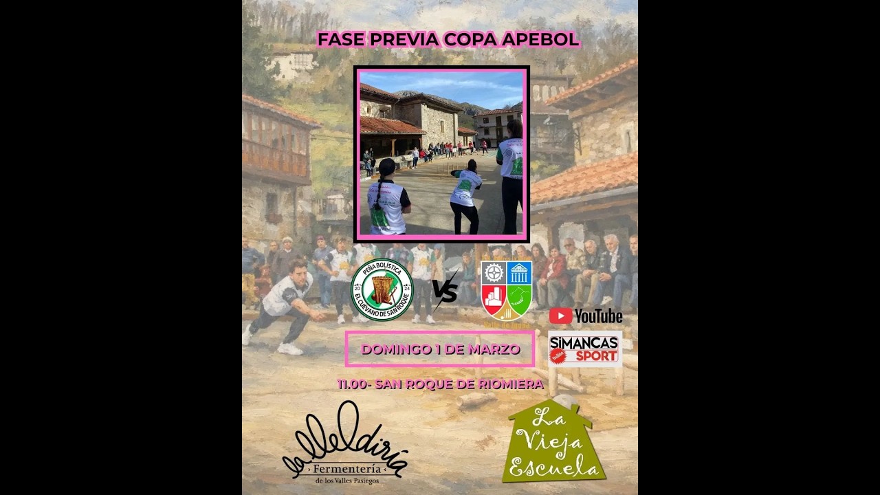 FASE PREVIA COPA APEBOL FEMENINA PB. ELCUEVANO SAN ROQUE - PB. ANDROS LA SERNA