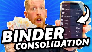 Cash Stuffing Binder Consolidation | Moving My Savings to the Bank 💸