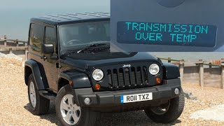 “Transmission over temp” warning in Jeep cars