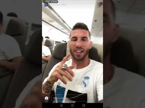 Ramos instagram story