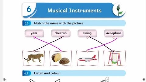 arumbu 2023 unit-6  musical instruments English work book answers term-3 ENNUM EZHUTHUM
