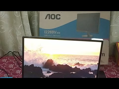 AOC I2269VWM LED 21.5 inch with Speaker Monitor : Final Review