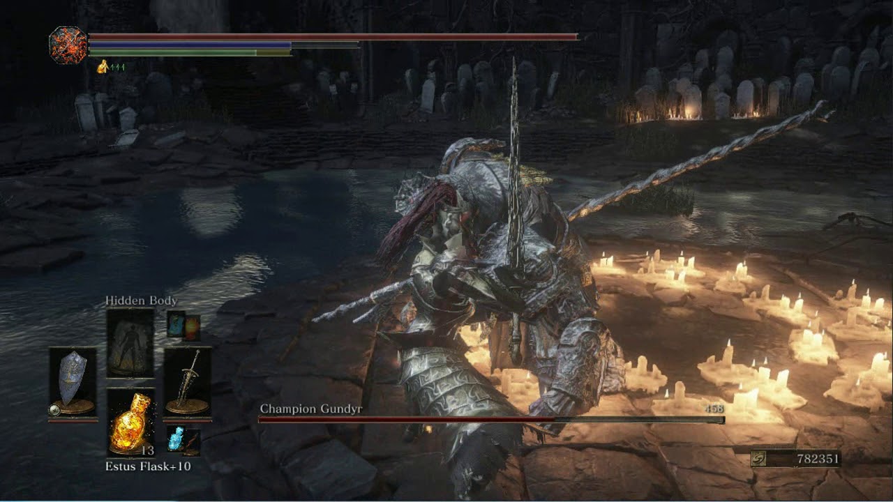 Dark Souls 3 Champion Gundyr Parry
