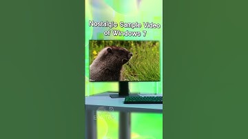 If You Remember This Windows 7 Video, You