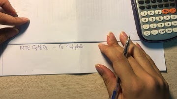 Este C8H8O2 - Đồng phân - Phản ứng