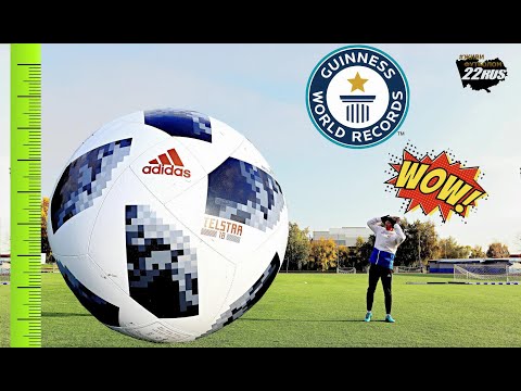 Видео: ОГРОМНЫЙ ФУТБОЛЬНЫЙ МЯЧ \ JUMBO BALL ADIDAS