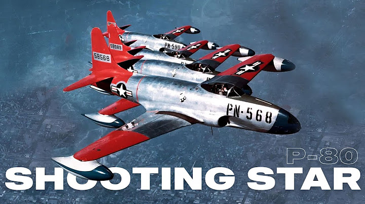 How good was the P-80 Shooting Star?