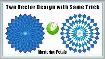 Create Flower Shape Design in Coreldraw, Spiral Flower Tutorial, Tips & Tricks for beginners 