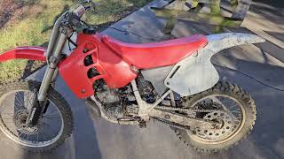 1990 CR250R Part 1