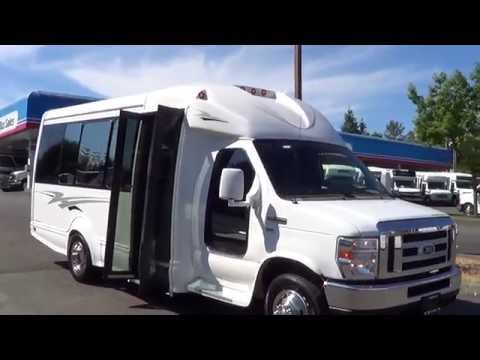 northwest-bus-sales,-inc.---14-passenger-w/rear-luggage-shuttle---s03610
