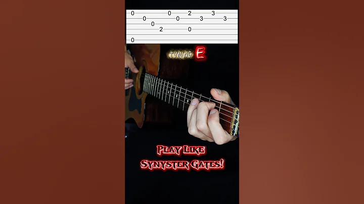 Avenged Sevenfold – So Far Away (Easy Guitar Tabs Tutorial) #avengedsevenfold #tabs #easyguitar