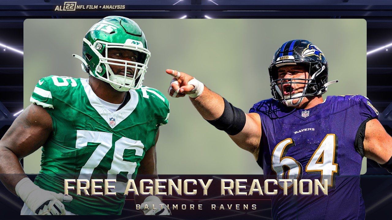 RAVENS FREE AGENCY, DAY 1 REACTION: WHAT IS EDC's PRE-DRAFT PLAN? WITH EDGAR ALLEN & ALL 22 FILMS