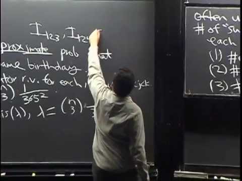 Lecture 11: The Poisson distribution | Statistics 110 thumbnail