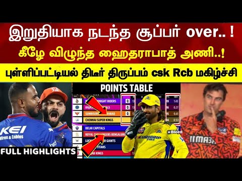 IPL Points Table 2024 Today 18 May | MI Lucknow after match points table | IPL 2024