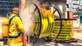 GTA 5 Моды: ИГРАЕМ ЗА ПОЖАРНОГО В ГТА 5 | Firefighter Mod gta 5(Играем за пожарника в gta 5 - Когда в городе гта 5 начинается огненный хаос, то тогда на помощь приходит пожарни..., 2016-04-19T13:19:17.000Z)