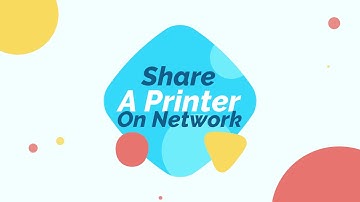 Share a printer on network Wifi LAN