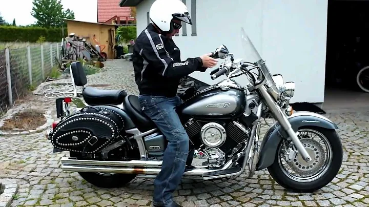 Yamaha Drag Star 1100 sound with COBRA exhaust