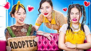 Don't Feel Jealous, Baby Doll! I Hate My Adopted Sister! | Baby Doll Indonesia
