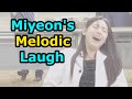 멜로디로 웃는 미연 | Miyeon so angelic, laughing with melody