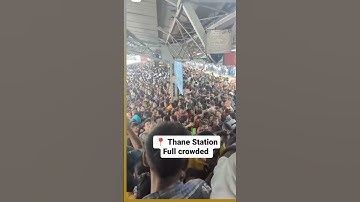 Thumbnail of Mumbai Local Train crowd | Mumbai Train Rush video #Mumbailocal #Localtrain #Rush #Viral