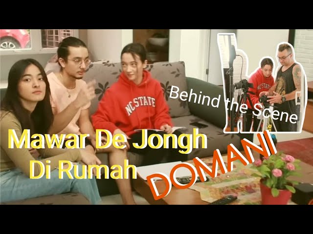 Mawar De Jongh di Rumah Domani behind the Scene YT Video Shoot.. class=