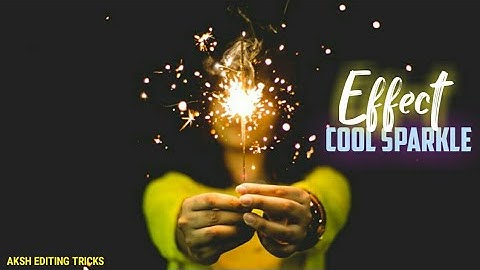Cool Sparkle Effect in kinemaster //#aksheditingtricks